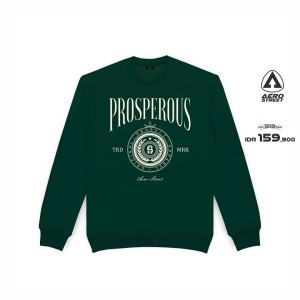 Aerostreet Crewneck Prosperous Hijau Man BBDAA