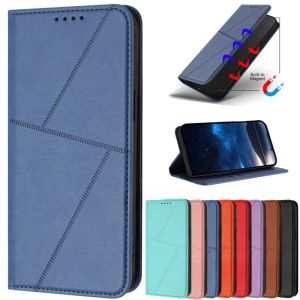 Luxury Simple Flip Case for Samsung Galaxy A02 A12 A52 A52s A72 A73 A31 A21 A11 A50 A50s A30s A30A20 A70 A10 A70s Leather Business Wallet Shockproof Card Slots Cover