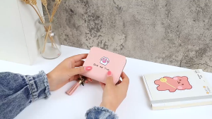 Ví Mini Cầm Tay Chân Mèo Tua Rua Nhiều Màu Dễ Thương LILA VKC35