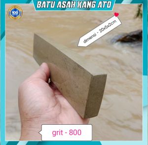 batu asah kasar.1 pcs ( dimensi - 20x5x2cm ) grit - 800
