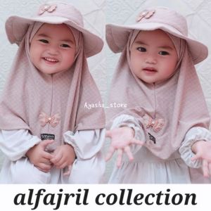 Jilbab Topi Bayi Pita Al Fajril