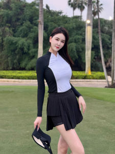 SWAN LOVE GOLF | Summer Thin Breathable Sweat Absorption High Elastic Womens Golf Suit