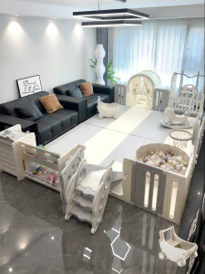 Baby Soul | Indoor Baby Play Mat Safety Fence