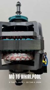 (HUE) Mô tơ máy sấy Whirlpool điện 220V