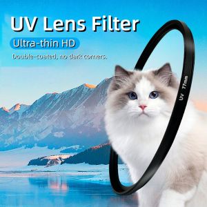 Universal UV Filter 40.5mm 43mm 46 49mm 52mm 55mm 58mm 62mm 67mm 72mm 77mm 82mm Lens Protector for Canon Nikon Sony Fuji Camera