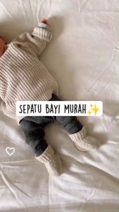 Naeema Sepatu Bayi Prewalker Perempuan Usia 0-12 Bulan Terbaru keren kekinian lucu berkualitas COD bayar ditempat