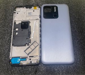 Vỏ thay thế điện thoại Xiaomi 10A có luôn kính camera sau khay sim