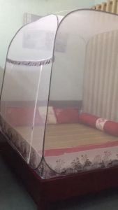 Màn chụp tự bung đỉnh vuông Kiều Phi - Mẫu mùng chụp tự bung người lớn chống muỗi gấp gọn tiện dụng Màn ngủ chống muỗi 1m2 1m6 1m4 1m8 2m2 bảo hành 18 tháng