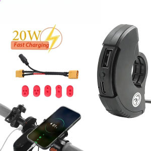 Scooter USB Fast Charger Adapters For Xiaomi for Ninebot for Kugoo Handlebar Mobile Charger Plug XT30 XT60 XT60U-F Port Socket