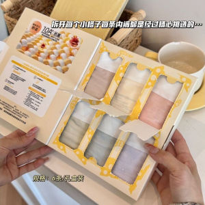 6-Pack Womens Lenzing Lyocell Cheese Briefs Comfortable Lightweight Breathable Summer Underwear Soft Elastic Waistband