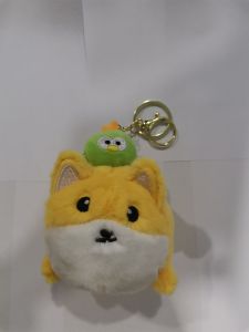 [Ready Stock] Animal Flush Doll Keychain 毛绒动物钥匙扣