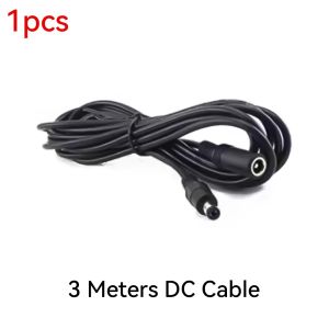 DC12V Power Extension Cord Male To Female 5.5x 2.1mm Connector For CCTV camera Security Black 3M 5M 10M Power Cable Ip Camera