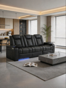 Louis Donne | Electric Multifunction Leather Sofa