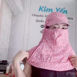 Mũ Nón Chống Nắng vành nhỏ gọn đội được trong nón bảo hiểm - Tony Kho Sỉ