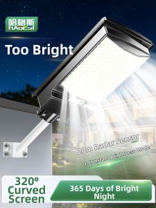 Hagesi | Waterproof Bright Motion Sensor Solar Outdoor Lighting