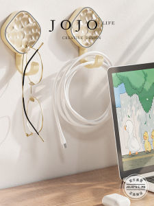 Strong Adhesive Glacier Pattern Hook No Drilling Required Mr Grocery JOJOS L PD Luxury Home Use Hook Wheel Included