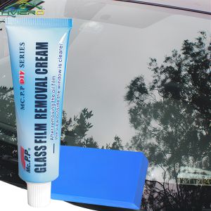 Multi-Purpose Auto Glass Cleaner and Polish with Degreaser and Oil Film Remover for Bathroom Windows Windshields Windscreens