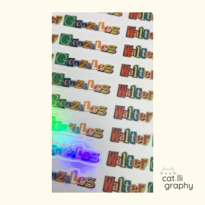 Personalized Premium Name Stickers for Kids Students and Professionals (Waterproof l Themed)