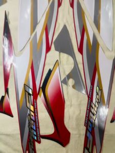 Bộ tem decal dán xe máy Honda Future Neo Fi màu đỏ zin thái siêu đẹp