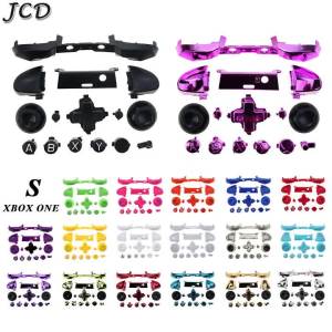 JCD | Bộ Điều Khiển JCD Xbox One S Mod Kit - Bộ Nút Bấm Đầy Đủ Mạ Chrome ABXY Dpad Để Sửa Chữa Và Thay Thế
