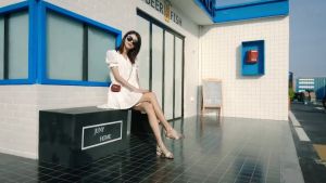 Ready Stock Fashion Classic Korean Low Heels Sandals For Women Summer Thick Block Golden And Lady With Wedding Party Ladies Heel Sandals