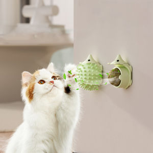 Cat Hedgehog Scratching & Itching Toy - Molar Catnip Ball Toy Self-Playing Interactive Cat Toy for Boredom Relief