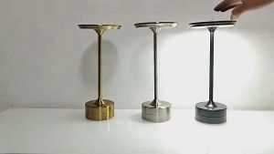 Rechargeable Table Lamp LED Touch Sensor Desktop Night Light Wireless Reading Lamp for Restaurant Hotel Bar Bedroom Decor Light