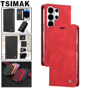 Flip Wallet Case For Samsung S26 Ultra S25 Edge S24 Plus S25 FE Coque Skin friendly Leather Phone Cover for Galaxy S26+ Fundas
