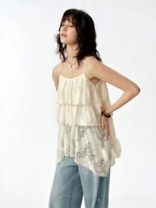 DUSHU | Customized Lace Top Sleeveless