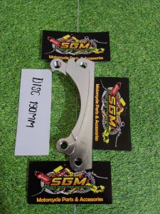 BREKET DEPAN KALIPER BRCMBO/NIZZIN 2PISTON 2P UNTUK DISC 190MM- DISC 220MM- 260MM CNC PNP MATIC HONDA VARIO 110 125 150/ BEAT/ SCOOPY/ GENIO/ SPACY
