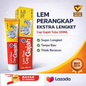 Perekat Perangkap Cap Gajah 100ML Tube – Solusi Praktis Area Rumah