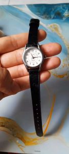 Đồng hồ nữ SCRIPT size:24mm dây da second hand si nhật- đã qua sử dụng