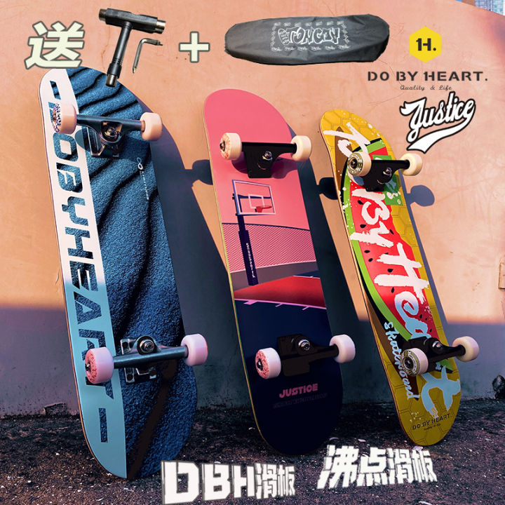 Tongda Skateboard DBH Beginner Professional Double Rocker Same Style as