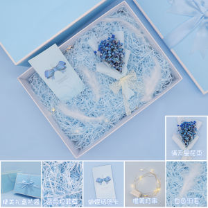 Birthday Gift Box Packaging Empty Box High-end Korean Style Christmas Scarf for Men Beautifully Wrapped Gift Box