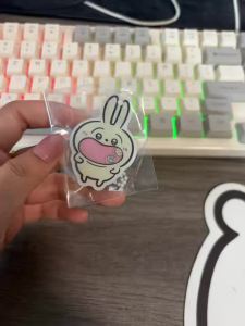 Bandai | Móc Khóa Acrylic Dễ Thương Hình Usagi Hoạt Hình Phụ Kiện Trang Trí Cặp Sách Trang Trí Nội Thất Ô Tô Mô Hình Nhỏ Sưu Tầm Của Bandai