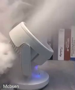 S10 64 ชั่วโมง พัดลมตั้งโต๊ะ พัดลมพกพา 10000mAh บรรจุภัณฑ์ USB ความเร็วลม 3 ระดับ