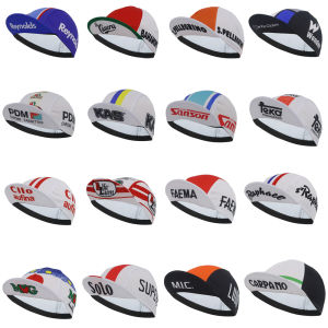 Retro หมวกขี่จักรยาน Breathable Sun Protection หมวกกีฬาสําหรับบุรุษและสตรีทีมหมวกขี่จักรยานหมวกกันน็อกหมวก