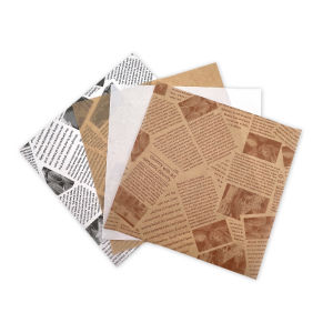 Oil-Absorbing Sheets Fried Snack Bread Barbecue Tray Paper Pad Baking Packing Paper For Home English Newspaper Anti-Oil Paper Kitchen