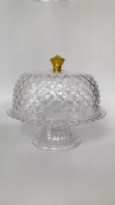 Tempat Kue Bolu Lebaran / Tempat Puding / Tudung Kue Akrilik TK 1205