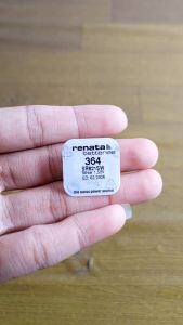 Renata SR621SW Baterai jam tangan Renata 364 SR621SW Silver 1.55V
