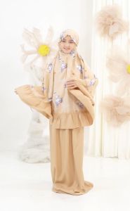 MUKENA ANAK RAYON 2 IN 1 MOTIF KUROMI (8-10 TAHUN)