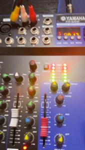 YAMAHA 4 Channel Audio Mixer With USB Bluetooth Sound Mixer F4