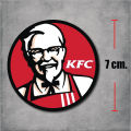 sticker pvc kfc สติกเกอร์ เคเอฟซี งานพิมพ์ดีที่สุด OFFSET PRINTING เคลือบ UV กันแดด กันน้ำ. 