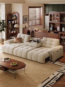 MEIZHAISHENGHUO | Giường Sofa Điều Chỉnh Đa Năng Bằng Vải Chenille Điện