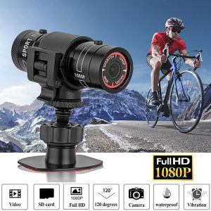2023 Bicycle Sports Camera Mountain Bike Motorcycle Helmet Action Mini Camera DV F9 Camcorder Full 1080p HD Car Video Recorder