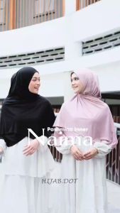 Hijab Pashmina Naima Dewasa Pashmina Kaos Rayon Premium By Hijab.Dot