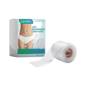 EELHOE | Hyaluronic Acid 0.25mm Microneedle Patch Body Care Skin Nourishing Moisturizing Tape Repairing Smooth Skin Gentle 4cm*150cm