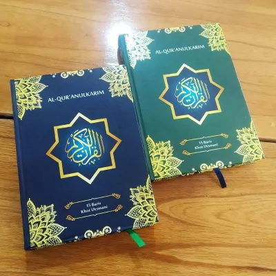 AL quran SAMSIA TANGGUNG (HVS A5). KHOT UTSMANI 15BARIS. PENERBIT : SAMSIA