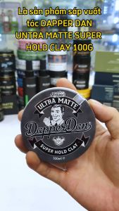 [CHÍNH HÃNG UK] Sáp vuốt tóc Dapper Dan Ultra Matte - 100ml - new + Quà Tặng