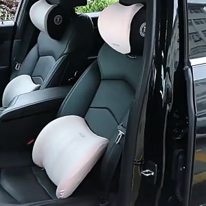 Car Neck Pillow Breathable Car Headrest Memory Foam Car Seat Pillow Universal Car Lumbar Pillow Bantal Kereta 汽車枕頭 汽车枕头